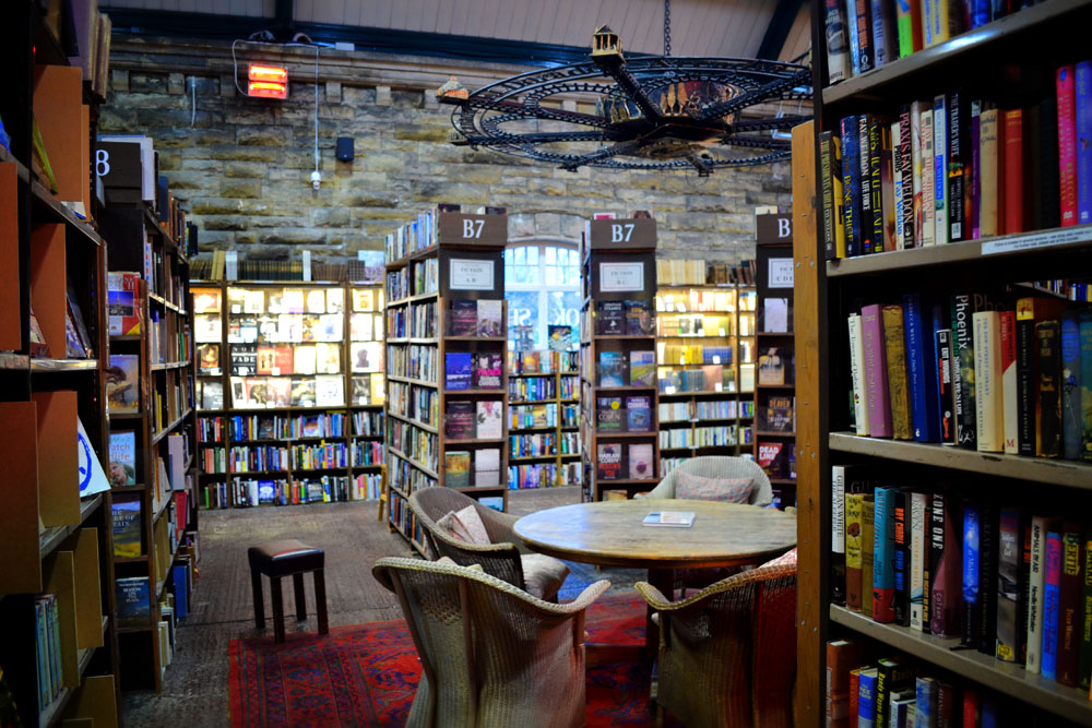 Barter Books reading area