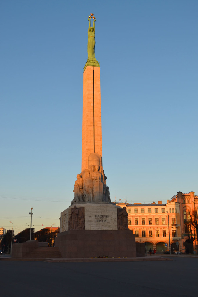 Freedom Monument Riga Latvia