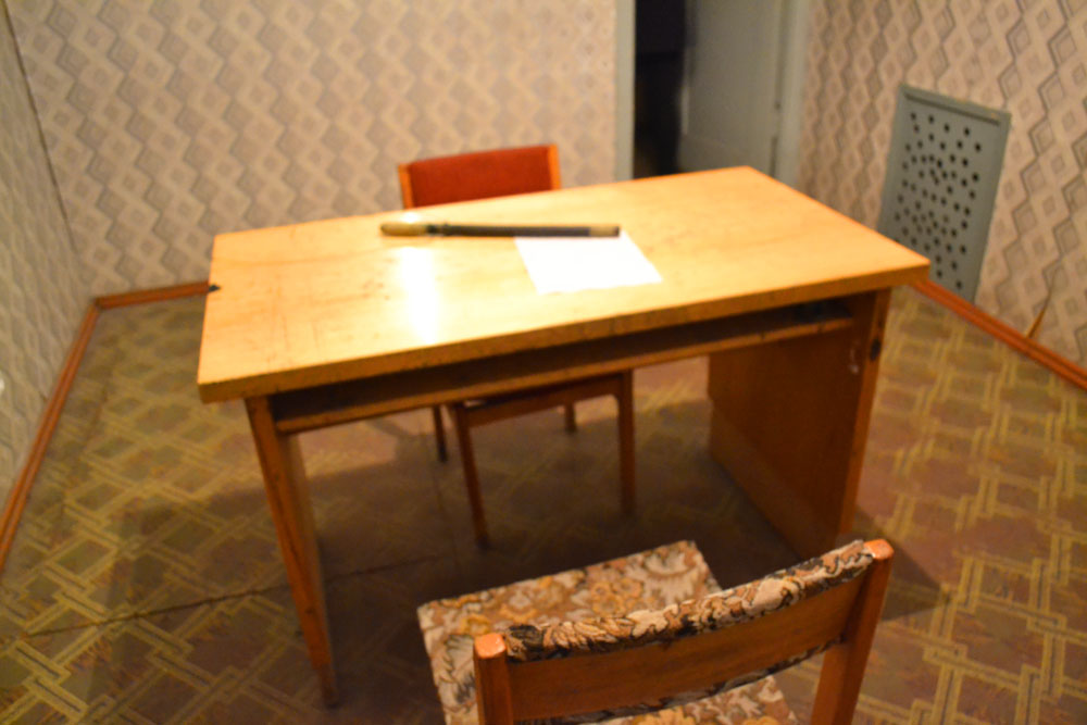 Interrogation room KGB House