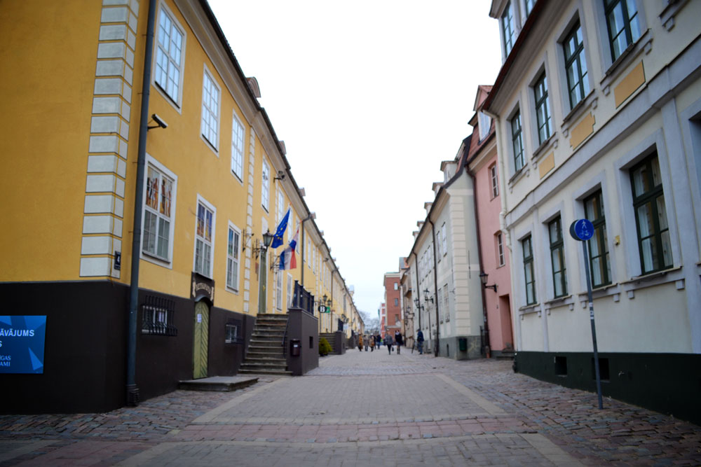 Riga Old Town street