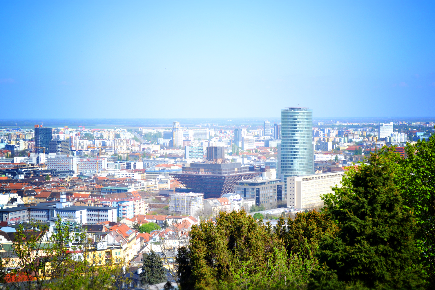 View over Bratislava
