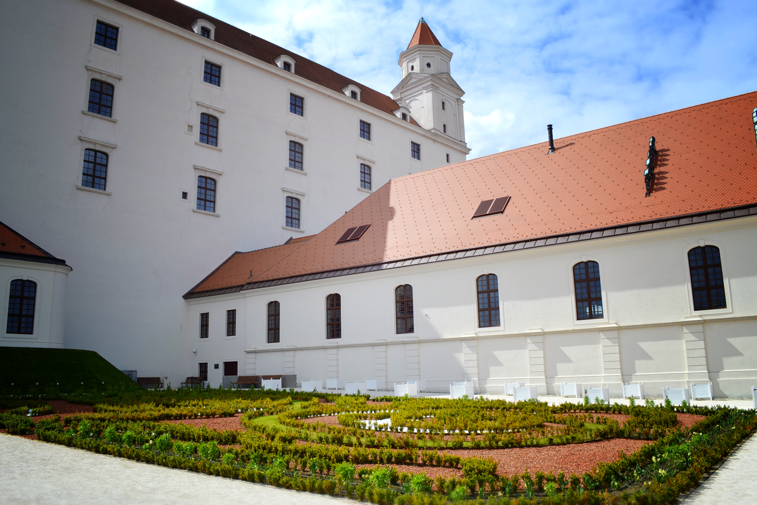 Bratislava Castle gardens 