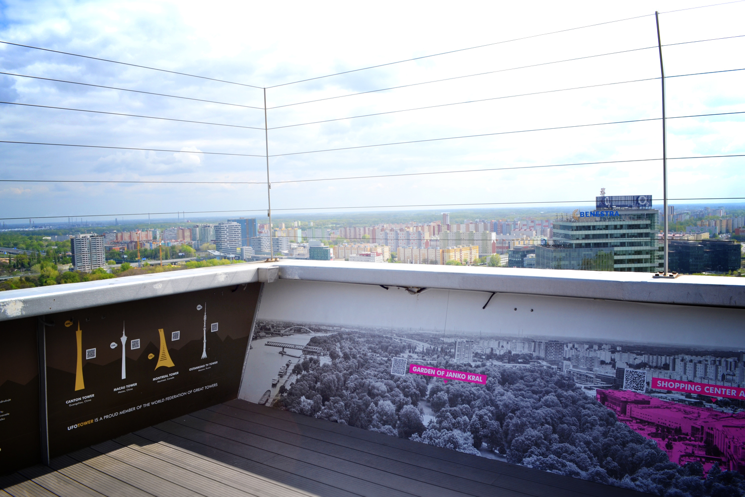 UFO Bratislava observation deck