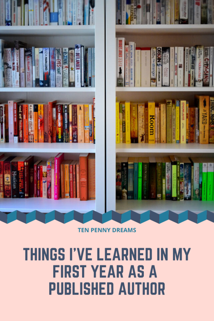 Things I've learned in my first year as a published author