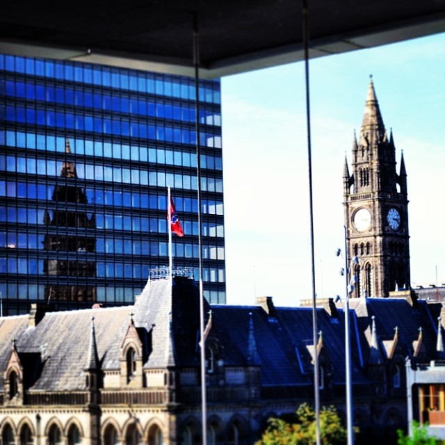 Middlesbrough Town Hall Reflected
