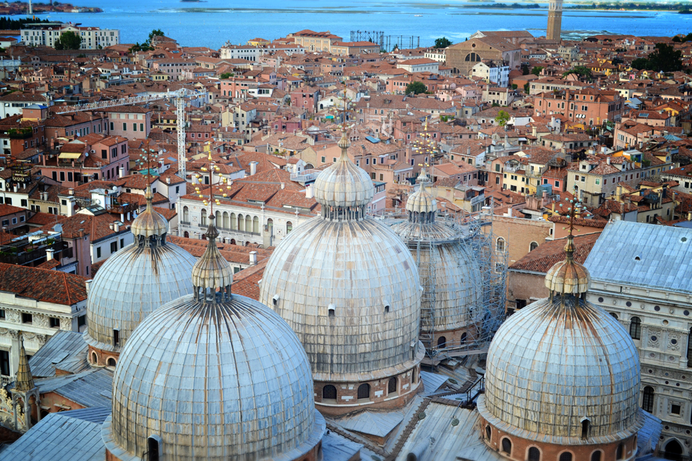 Basilica di San Marco from above