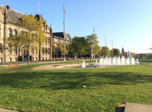Fountain in Centre Square