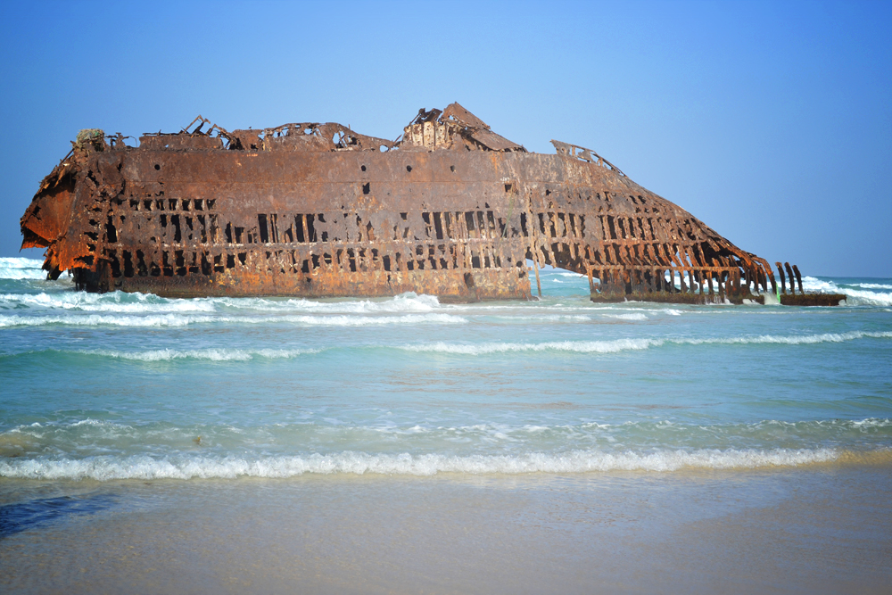 Boa Vista shipwreck Cabo Santa Maria