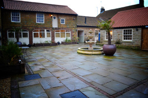 Ox Pasture Hall Scarborough courtyard
