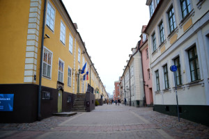 Riga Old Town street