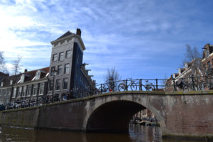 Canal bridge Amsterdam