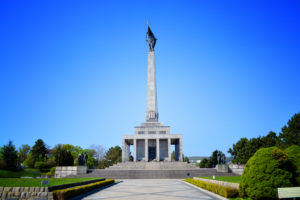Slavin Memorial and gardens