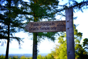 Druid's Temple footpath