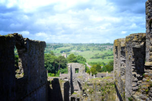 Middleham Castle view