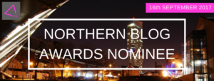 Northern Blog Awards nominee