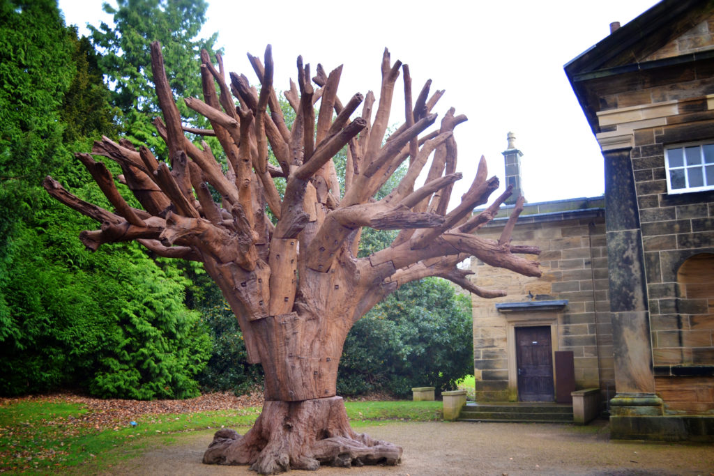 Ai Weiwei Iron Tree Yorkshire Sculpture Park